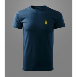 Granatowy T-shirt JJ